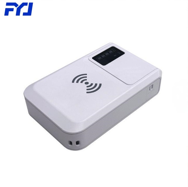 F-R10 RFID Reader Wireless BT RFID Tag Reader 33dBi UHF Real-Time Phone Sync Customized Logo 840~928MHz