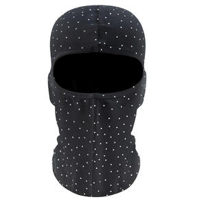 <span class=keywords><strong>Masque</strong></span> de cagoule à paillettes scintillantes avec strass pour le cyclisme et la moto Hip Hop de créateur avec logo personnalisé - Product Image 6