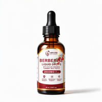 Gouttes liquides de berbérine OEM/ODM 2000mg avec cannelle de Ceylan, curcuma, chardon-Marie 60ml – Complément alimentaire à base de plantes