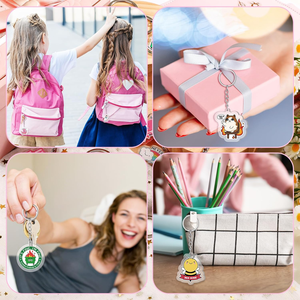 Llavero Acrílico Spark 2026 - Impresión Digital Ligera e Impermeable para Mujeres, Hombres, Compañeros de Trabajo, Premios Escolares, Fiestas de Cumpleaños - Product Image 5