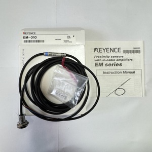 Capteur de proximité compact KEYENCE EM-010 avec amplificateur intégré, série EM, type de boîtier, M10 NPN EM 010 - Product Image 3