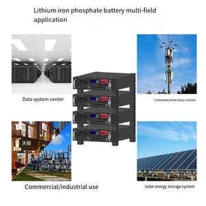 48V 200Ah 리튬 철 인산염 태양 전지 벽걸이 형 가정용 에너지 저장 장치 IP65 <span class=keywords><strong>BMS</strong></span> 5kWh/10kWh 용량 CAN 통신 - Product Image 3