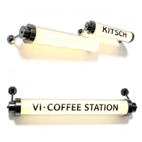 Boîtes lumineuses publicitaires en acrylique, enseignes rétroéclairées LED personnalisées