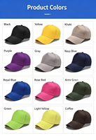 Casquette de baseball 5 panneaux de qualité G5 OEM/ODM, 100% coton, style vintage sportif, ajustable, logo personnalisable, unisexe