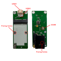 Tarjeta Adaptadora USB a PCIe 4G con Ranura/Slot para Tarjetas de Tamaño Completo y Medio Disponible