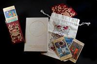 Meistverkaufte Langlebige Vollfarbdruck Individuell Gestaltete 78 Tarotkarten Kunstpapier Orakel-Decks mit Geschenkbox