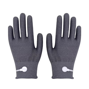 Bioelectric Massage Instrument <b>Gloves</b> Acid-Base Electrotherapy <b>Silver</b> Fiber Sterile Powder-Free Waterproof Safety <b>Gloves</b> - Product Image 1
