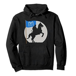 Mode chanson manches décontracté hommes à capuche vêtements de sport d'hiver couleur différente polaire matériel pull vêtements de sport personnaliser homme sweats à capuche - Product Image 5