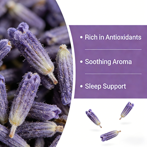 Té de Lavanda Orgánico al por Mayor - Té Saludable para Aliviar la Ansiedad y Mejorar el Sueño, Fabricante OEM, 500 Bolsas MOQ, GMP - Product Image 3