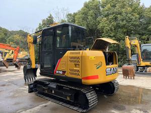 Excavatrice sur chenilles d'occasion SANY 75C, modèle 2022, moteur Isuzu, bon état, vente chaude avec pompe à engrenages, roulement et PLC - Product Image 2