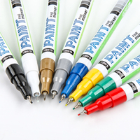 Gxin G-865A Vente en gros 8 couleurs extra fine point valve structure marqueur de peinture sans décoloration à séchage rapide stylo de peinture pour le dessin