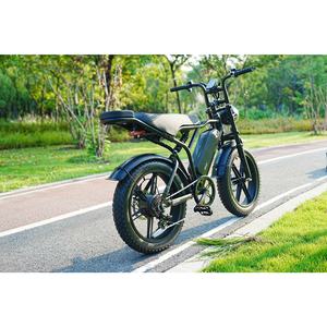 Promoción Zerogo Ebike Bicicleta Eléctrica de Montaña V8 Fatboy con Pedales, Almacén en el Extranjero, Precio de Fábrica - Product Image 1