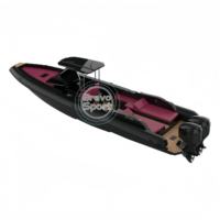 Bateau pneumatique Orca Hypalon à deux moteurs, certifié CE, coque en aluminium 5083 de 34 pieds, pour loisirs familiaux