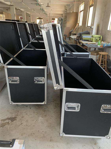Black Custom Size Aluminum Flight <b>Case</b>, Hard Equipment Carry <b>Case</b> for Audio <b>Tool</b> Instrument Transportation - Product Image 4