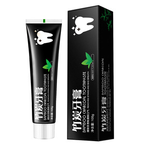 Dentifrice au charbon de bambou 105g, blanchissant, saveur menthe, haleine fraîche, soin des dents - Product Image 1