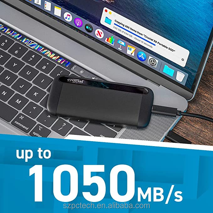 Crucial X8 Portable SSD - Fast, Reliable Storage Solutions