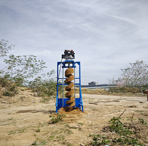 Chuyên nghiệp nhiệm vụ nặng nề Đào Máy 72cc 196cc 420cc gas Powered Trái Đất khoan bài lỗ Digger giá bán buôn - Product Image 6