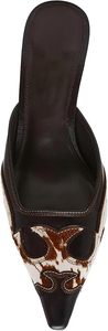 Scarpe da Ufficio con Tacco Sottile e Punta Affusolata per Donna, Logo Personalizzato, Slip-On Traspiranti con Stampe Animalier, Ciabatte Estive - Product Image 6