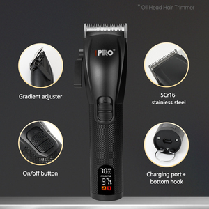 Ensemble tondeuse à cheveux IPRO 3 en 1 avec cape, étui en métal, 2 vitesses, 7000 tr/min, outils professionnels de coiffeur, machine à couper les cheveux - Product Image 5