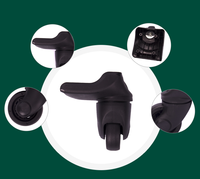 360 degrés SSteering Wheels Pièces de rechange pour bagages Diverses pièces de rechange de roue pour réparation Accessoires de sac spéciaux