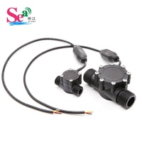 Compteur de débit d'eau à effet Hall magnétique DIJIANG DN15-50 24V PLC avec système d'arrosage et d'irrigation et télécommande RS485