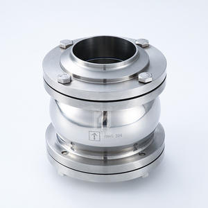 Válvulas de Retención Sanitarias de Acero Inoxidable 304/316L de Tres Piezas con Cuello de Soldadura Suministradas por el Fabricante para un Rendimiento Óptimo - Product Image 3