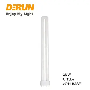 4PIN CFL 18W 36W PLL 2G11 2700K 6500K tubo fluorescente lámpara CFL-PL
