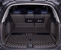 Tapis de coffre de luxe classiques en cuir PVC antidérapants pour Volkswagen/Mercedes-Benz