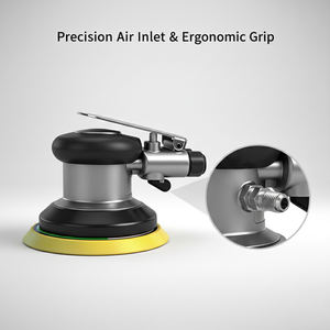 Petite ponceuse pneumatique de 5 pouces (125 mm), polisseuse automobile, ponceuse pneumatique à air avec 12 000 tr/min et un diamètre d'orbite de 2,5/5 mm - Product Image 3
