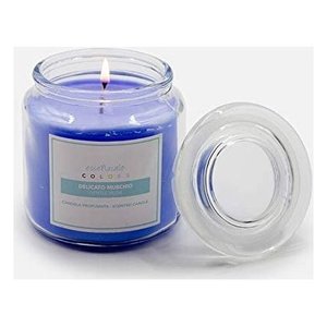 Bougie parfumée Muschio delicato (400gr) ESSENZIALE COULEURS 112 - Product Image 1