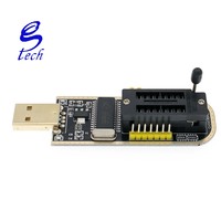 Clip de Prueba I21 para EEPROM 93CXX / 25CXX / 24CXX + Módulo Programador USB CH341 para BIOS Flash EEPROM Series 24 25 SOIC8 SOP8