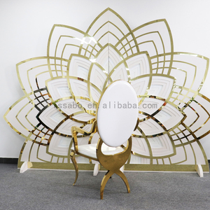 Sillas <span class=keywords><strong>DE</strong></span> CORONA <span class=keywords><strong>DE</strong></span> BODA <span class=keywords><strong>DE</strong></span> ACERO INOXIDABLE, muebles <span class=keywords><strong>de</strong></span> boda <span class=keywords><strong>de</strong></span> Hotel europeo, comedor <span class=keywords><strong>de</strong></span> metal, cocina, sillones modernos - Product Image 3