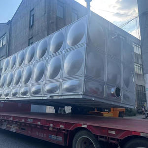 Réservoir de stockage de liquide portable en acier inoxydable, réservoir d'eau en panneaux d'acier inoxydable soudés 304/316. - Product Image 4