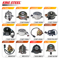 King Steel OEM 21487-ED80B 21487-AX000 pièces de rechange automatiques moteur à courant alternatif moteur de ventilateur de radiateur de refroidissement électrique pour NISSAN TIIDA HR16DE