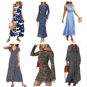 Ventes en gros de robes décontractées sexy pour femmes d'été, lots en vrac, modèle CN GUA QZ-046 - Product Image 1