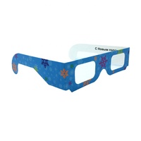 Lunettes de diffraction 3D flocon de neige de Noël - Transformez les lumières des fêtes en images magiques pour une expérience de Noël inoubliable