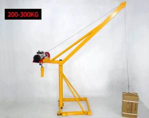 300 ק "ג מנוף הרמה עם מנוף חשמלי ידני נקן מרפסת בנייה חובה סיבוב אור העגור - Product Image 3