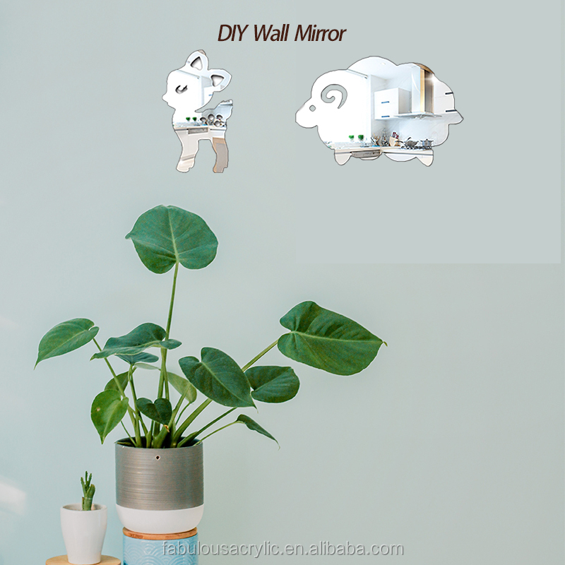 Декоративная зеркальная настенная панель в рамке для гостиной, на заказ, стикер для мебели, клейкое стекло, Золотые Зеркальные зеркала, Декор