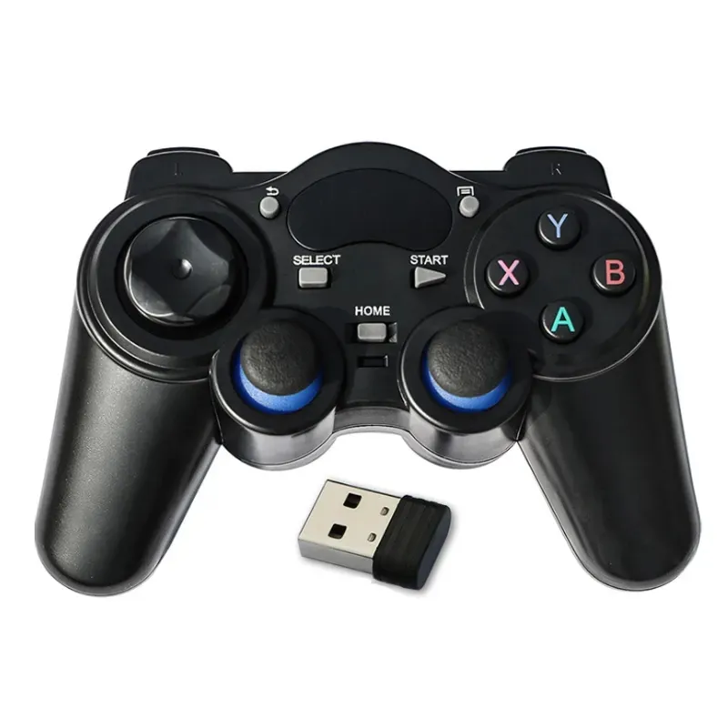 2.4G Wireless Camepad For PS3 Joystick With USB OTG Converter Adapter For PC/TV Game Controller