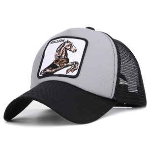 De moda de malla gorra de béisbol Unisex Animal caballo tapas las mujeres y los hombres <span class=keywords><strong>del</strong></span> casquillo - Product Image 3