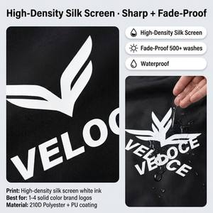 Custom Waterproof <b>Drawstring</b> Gym <b>Backpack</b> Polyester Sports Bag Recyclable Lightweight Carry Bag for Travel - Product Image 4