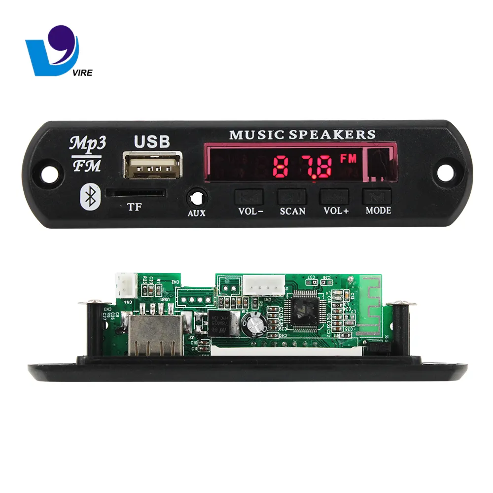 New Car Bluetooth MP3 Player Wireless Mp3 Player Decoder Board Module