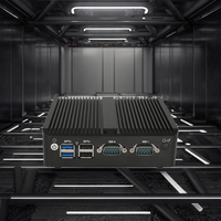 Nuevo MeetNeng Nano Thin Client Intel J4125/J1900 DDR3 RAM SSD 4GB GDDR3 Garantía de 3 años Puertos LAN/Seriales Dobles Mini AU Industrial