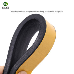 Telaio della porta impermeabile di alta qualità quadrato e rettangolare Auto durevole striscia di tenuta in gomma automobilistica - Product Image 6