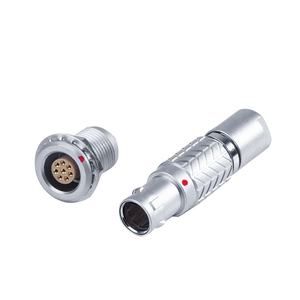 Conector de Cabo Série B 0B FGG EGG com Pinos Macho, Autotravante, de Encaixe e Desencaixe, com Travamento por Empurrar e Puxar – Soluções Personalizadas - Product Image 2