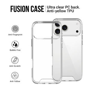 Iphone स्पष्ट एंटी-येलो स्पेस केस के लिए पारदर्शी tppc मोबाइल फोन केस कवर - Product Image 6