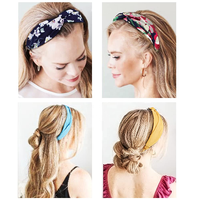 Bandeaux Bohèmes pour Femmes, Bandeaux Cheveux Noués, Bandeaux Élastiques, Bandeaux Torsadés Tendance, Bandeaux Floraux, Accessoires Cheveux