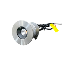 Lampe encastrée au sol LED IP67 3W pour allée extérieure, éclairage souterrain LED