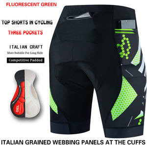 <span class=keywords><strong>Short</strong></span> de cyclisme Mne noir respirant à séchage rapide, <span class=keywords><strong>short</strong></span> de cyclisme rembourré 5D résistant aux chocs <span class=keywords><strong>avec</strong></span> fermeture éclair, 3 poches, <span class=keywords><strong>short</strong></span> de cyclisme <span class=keywords><strong>VTT</strong></span> antidérapant - Product Image 4
