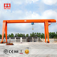 Pont roulant monopoutre de haute qualité 10T 20T 32T, portée 18m, sur mesure, certifié CE ISO pour entrepôt logistique